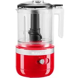Кухонний мінікомбайн KitchenAid 5KFCB519EER 1.3 л бездротовий червоний