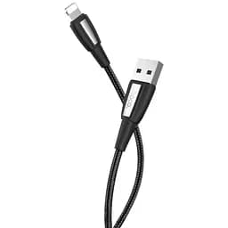Кабель Hoco Lightning Nylon Titan X39 1 м черный