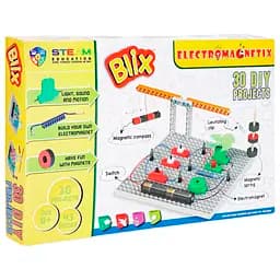 Конструктор Zephyr Blix Electromagnetix 30 Diy Stem Projects Toys 43 элемента
