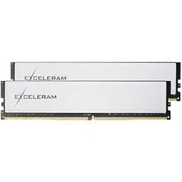 Модуль пам'яті для комп'ютера DDR4 16GB (2x8GB) 3200 MHz Black&White eXceleram (EBW4163216AD) - мініатюра 2