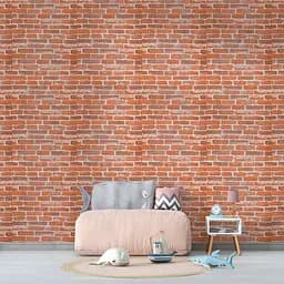 Самоклеюча 3D панель під руду катеринославу цеглу Sticker Wall 20000х700х3мм - мініатюра 6
