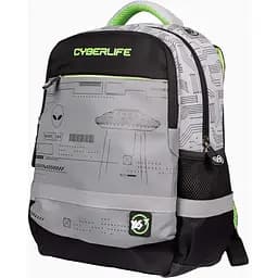 Рюкзак Yes S-52 Ergo Cyberlife серо-черный (559568)