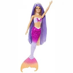 Лялька-русалка Barbie Dreamtopia Кольорова магія (HRP97) - мініатюра 5