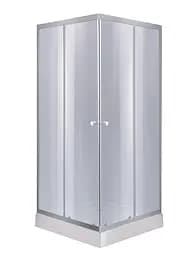 Набор Lidz Душевая кабина Wawel SC90x90.SAT.LOW.GR, квадратная, стекло тонированное 4 мм + Душевой поддон Kapielka ST90x90x14