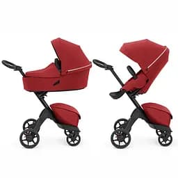 Універсальна коляска 2 в 1 Stokke Xplory X Ruby Red + люлька у подарунок (571404акц.)