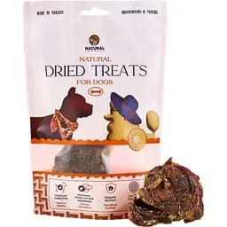 Лакомство для собак Natural сердце говяжье 100 г