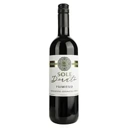 Вино Sole Dorato Primitivo IGP красное сухое 0.75 л