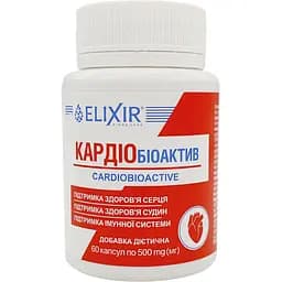 Дієтична добавка Elixir Cardiobioactive 60 капсул