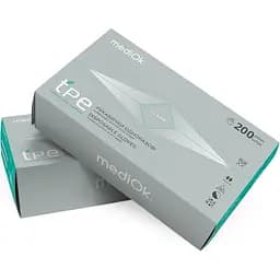 Одноразовые перчатки MediOk TPE прозрачные