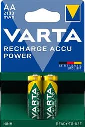 Акумулятор NI-MH Power AA 2100 мА•г 2шт VARTA teh0018517