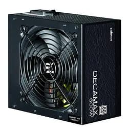 Блок живлення Zalman Decamax (600W) 85%, 80 Plus, 120мм, 1xMB 24pin(20+4), 1xCPU 8pin(4+4), 3xMolex, 6xSATA, 2xPCIe 8pin(6+2) - мініатюра 6