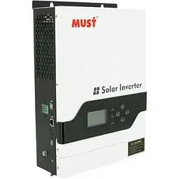 Гибридное ИБП MUST PV18-3224VPM II, 3200W, 24V, ток заряда 60A, 160-275V, MPPT (60А, 30-160 Vdc)