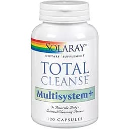 Полное очищение организма Solaray Total Cleanse Multisystem 120 капсул