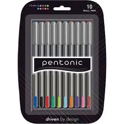 Набір кулькових ручок Linc Pentonic 1.0 мм 10 шт. (412199)