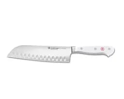 Блок з ножами, заточуванням та ножицями кухонними Wuesthof Classic White 7 предметів (1090270601) - мініатюра 4