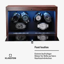 Ротомат скринька для автопідзаводу годинника Klarstein Brienz 6 (10045572) - мініатюра 3