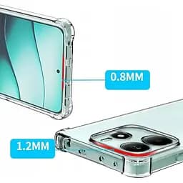 Панель BeCover Anti-Shock для Xiaomi Redmi Note 14 5G Clear (712786) - мініатюра 3
