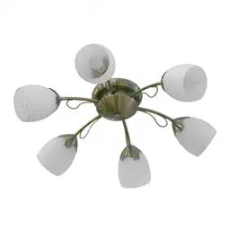 Люстра потолочная Brille классическая E14 60W BZ (LK-165C/6)