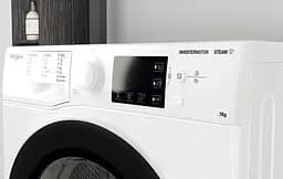 Whirlpool Пральна машина фронтальна, 7кг, 1200, A+++, 43.5см, дисплей, пара, інвертор - мініатюра 5