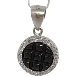 Срібна підвіска Діама з керамікою та фіанітами. 31211221732