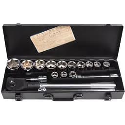 Набор головок Alloid 19-50 мм 3/4, 17 предметов (НГ-6017М)