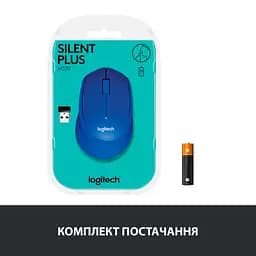 Мишка Logitech M330 Silent plus Blue (910-004910) - мініатюра 7