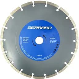 Диск алмазний Gerrard Segment 230 x 22.23 мм (128609)