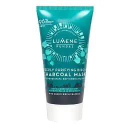 Маска з березовим вугіллям для глибоко очищення Lumene Puhdas Deeply Purifying Birch Charcoal Mask, 75 мл (8000019186908)