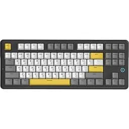 Клавиатура Ajazz AK870 V2 Flying Fish Switch Black/Grey/Yellow (AK870-V2-FF-BGY) [156875]