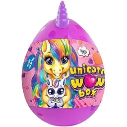 Набір креативної творчості Danko Toys Unicorn Wow Box фіолетовий UWB-01-01U