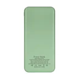 Повербанк 10000mAh Power Bank Kraft KPB-2010FC Green 22.5W QC3.0 (43-00092) - мініатюра 3