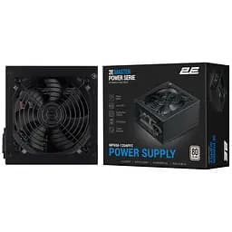 2E Блок живлення Master Power (650W), >80%, 80+ White, 120мм, 1xMB 24pin(20+4), 1xCPU 8pin(4+4), 3xMolex, 5xSATA, 2xPCIe 8pin(6+2) - мініатюра 10