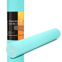 Массажный ролик Cornix EVA+ 90 x 15 см (валик, роллер) XR-0315 Mint