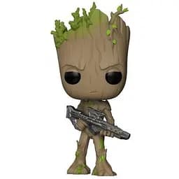 Коллекционная фигурка FUNKO POP! серии Война бесконечности - Грута с бластером