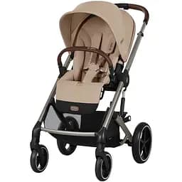 Коляска Cybex Balios S Lux TPE Almond Beige з бампером (524001211)