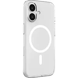 Чехол iLera GhostCase Camera Button with MagSafe для Apple iPhone 17 Transparent ILGCAClCaBk17 (150392)