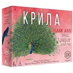 Настільна гра Ігромаг Крила з доповненням Птахи Азії (укр.) (STM910+1.3)