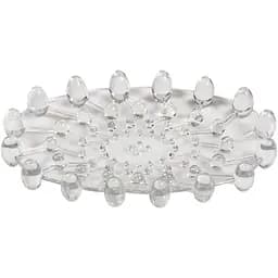 Мыльница Volver, 9х9х1 см, прозрачная (10101W)