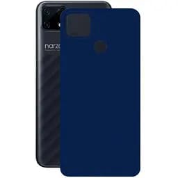 Захисна плівка StatusSKIN для Realme Narzo 30A 2021 Корпус Вініл Синій металік