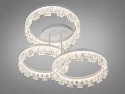 Стельова світлодіодна люстра, 75 Вт