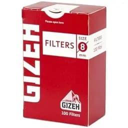 Фільтри для самокруток Gizeh 100 шт.