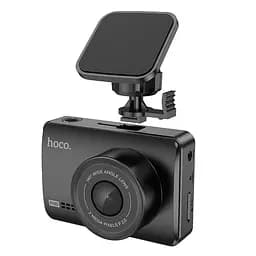 Відеореєстратор HOCO DV3 Driving recorder with display(dual-channel) Black (6942007608183) - мініатюра 4