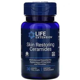 Комплекс для відновлення шкіри  Life Extension Skin Restoring Ceramides 30 капсул
