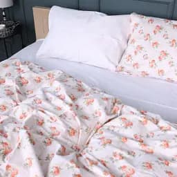Підковдра MirSon Сатин 22-1399 Flower Fantasy 110х140 см (2200010566239) - мініатюра 2