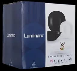 Сервіз столовий Luminarc Carine White&Black, 18 предметів - мініатюра 10