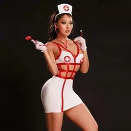 Еротичний костюм медсестри JSY Крихітка Габі One Size