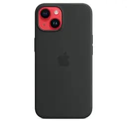 Силіконовий чохол CasePro Silicone Case with MagSafe Midnight для iPhone 14 - мініатюра 5