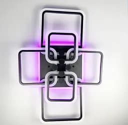 Світлодіона LED люстра на 2+2+2 ріжки | Line F | Арт. A2503/2+2+2 BK