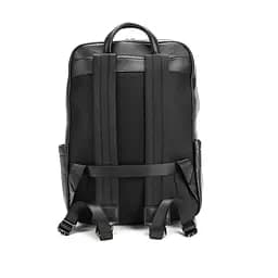 Шкіряний чорний рюкзак Tiding Bag A25F-8528-3A - мініатюра 5