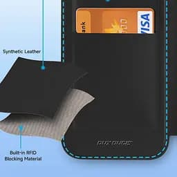 Чохол-книжка Dux Ducis Skin X Pro with MagSafe для Apple iPhone 15 Pro (6.1) Black - мініатюра 6